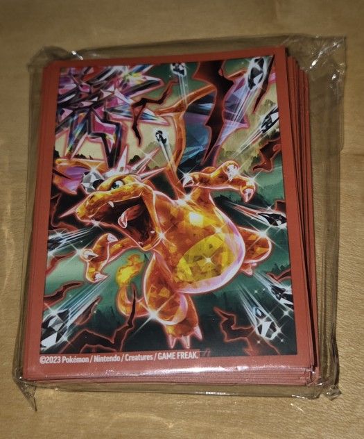 65 Ct Charizard Premium Collection Pokemon Card Sleeves New Sealed