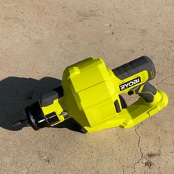 RYOBI ONE+ 18V Cordless Drain Auger with 25 ft Cable, LED Light, Auto Feed/Retract, Cable Lock, Enclosed Drum (Tool Only)
