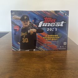 Topps Finest Baseball 2025 Sealed New