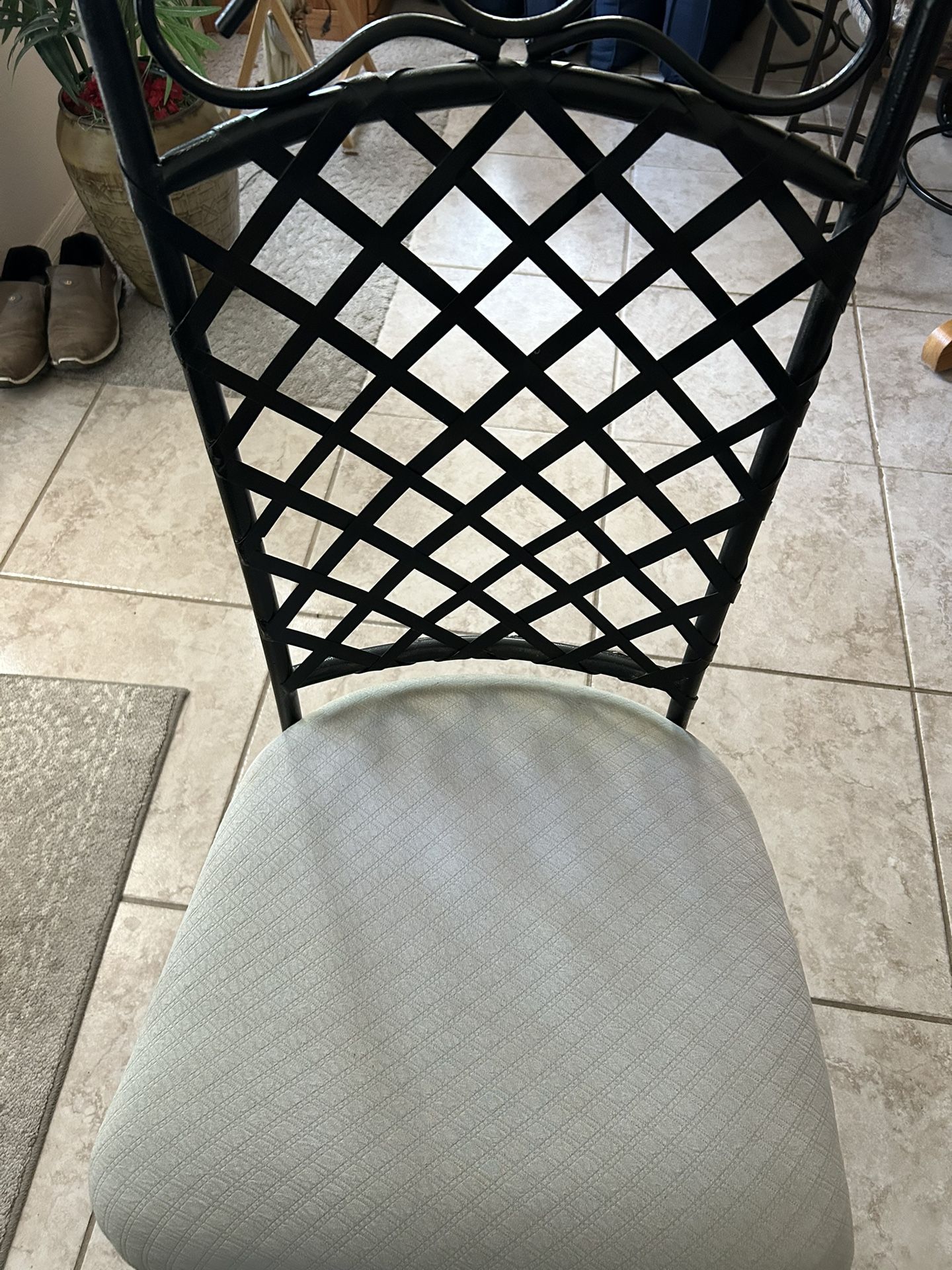 Wrought Iron Dining Chairs