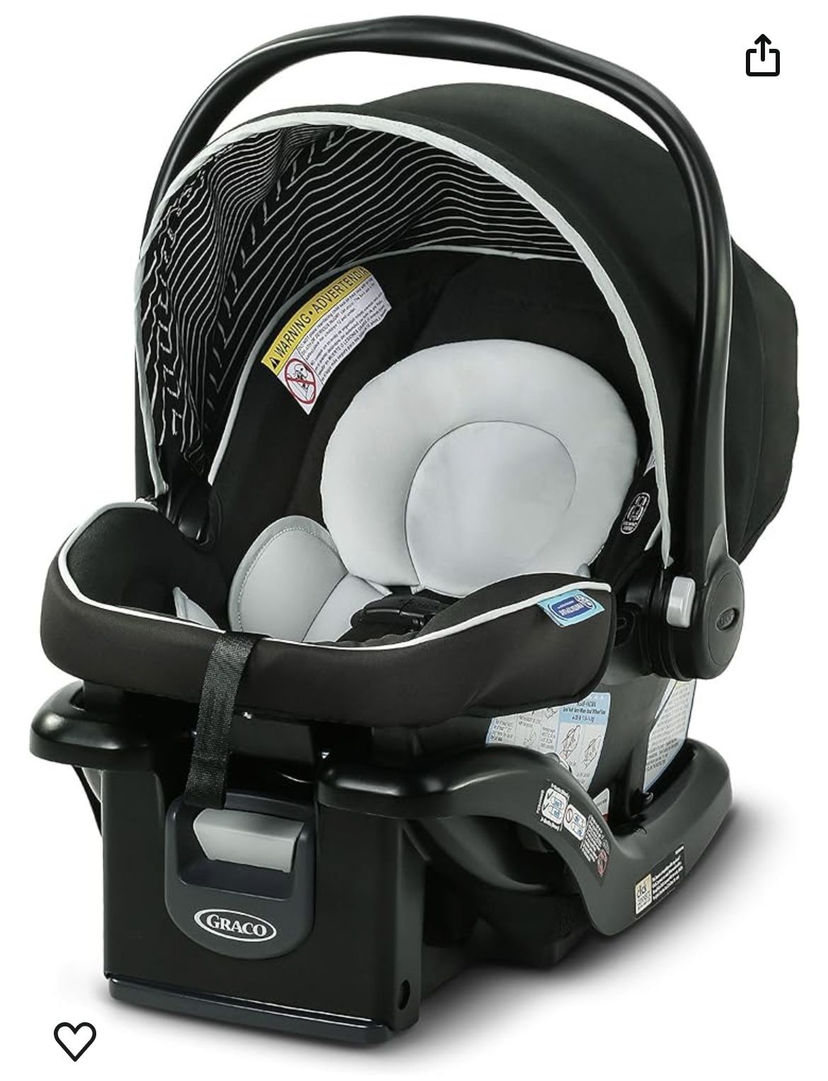 Baby Car Seat:) Graco Snug Ride LX