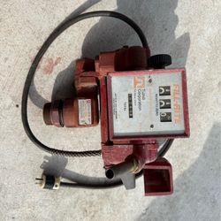 Fill-Rite series 800b meter electric fuel pump.