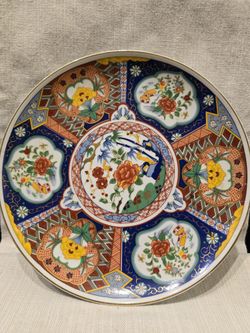 Japanese porcelain plate