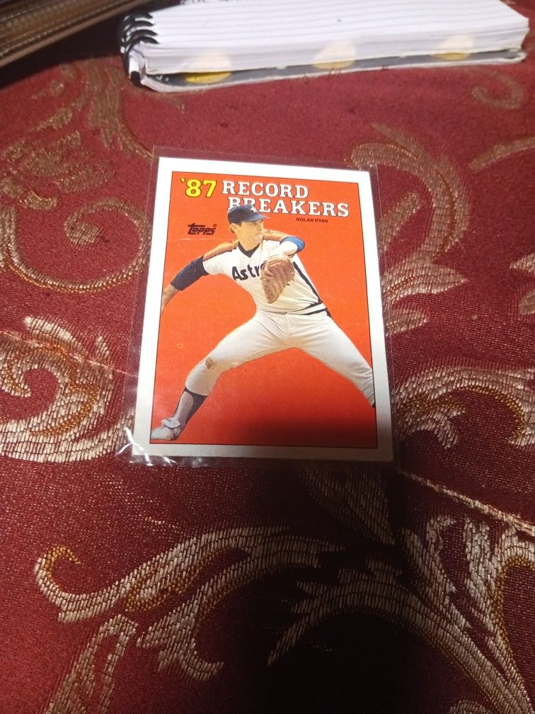 Nolan Ryan Error Card