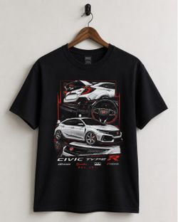 Custom Honda Civic Type -R T shirt