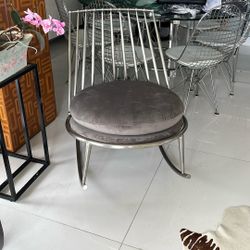 If You See It It’s Still Available  Beautiful Italian Rocking Chair Open Box 
