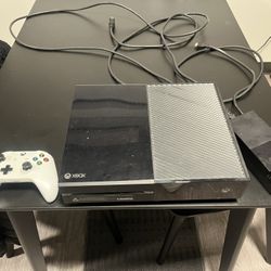 Xbox One (With All Cords) & Controller 