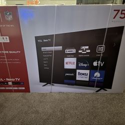 TCL 75” Class S4 Roku Tv 
