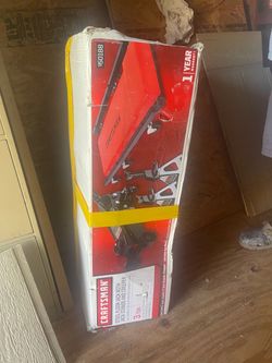 Craftsman 3-Ton Steel Floor Jack with Jack Stands and Creeper