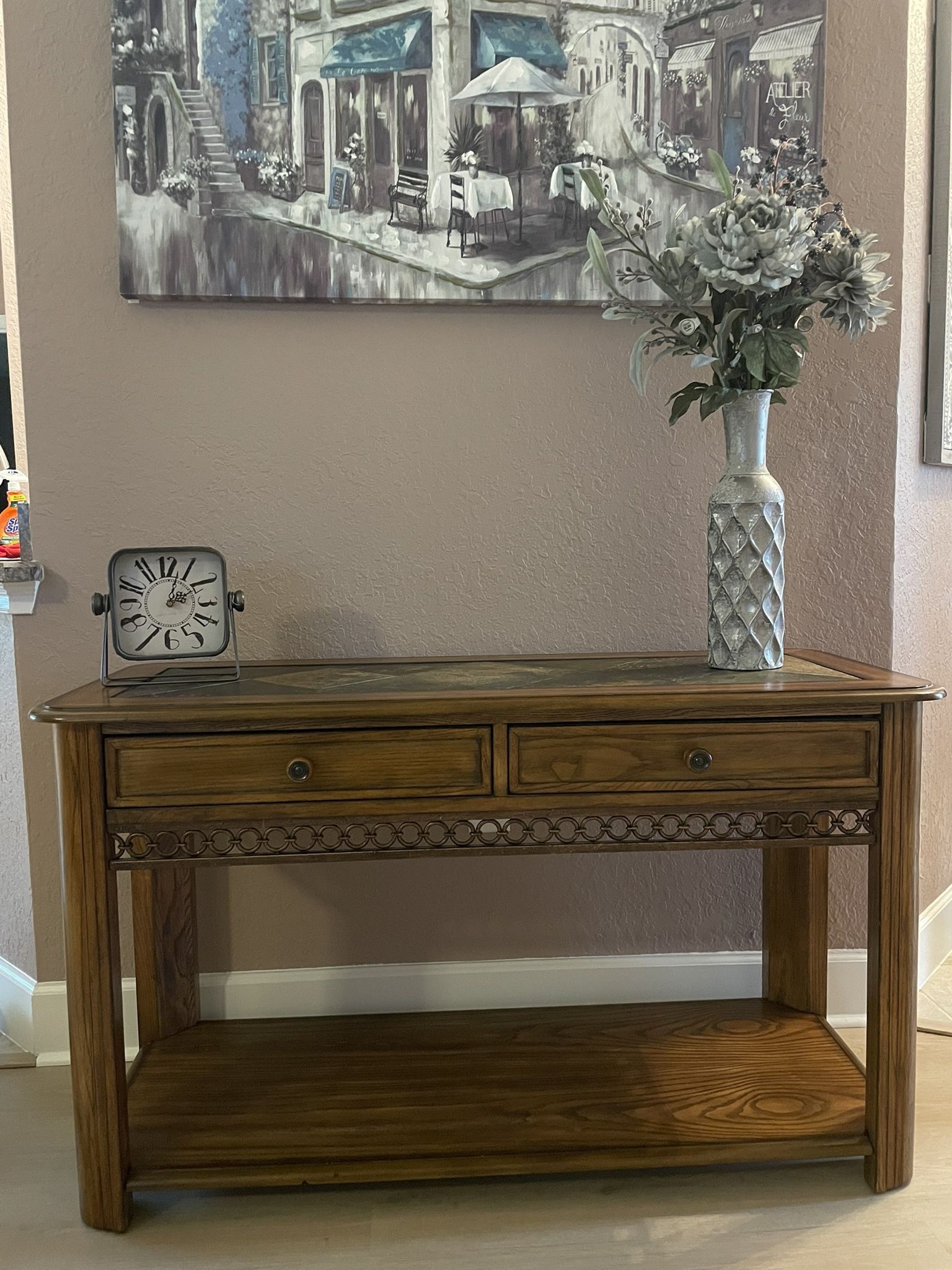 Wood Side Table