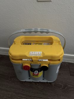 Yellow optima battery NEW