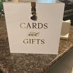 Wedding card & gift Box