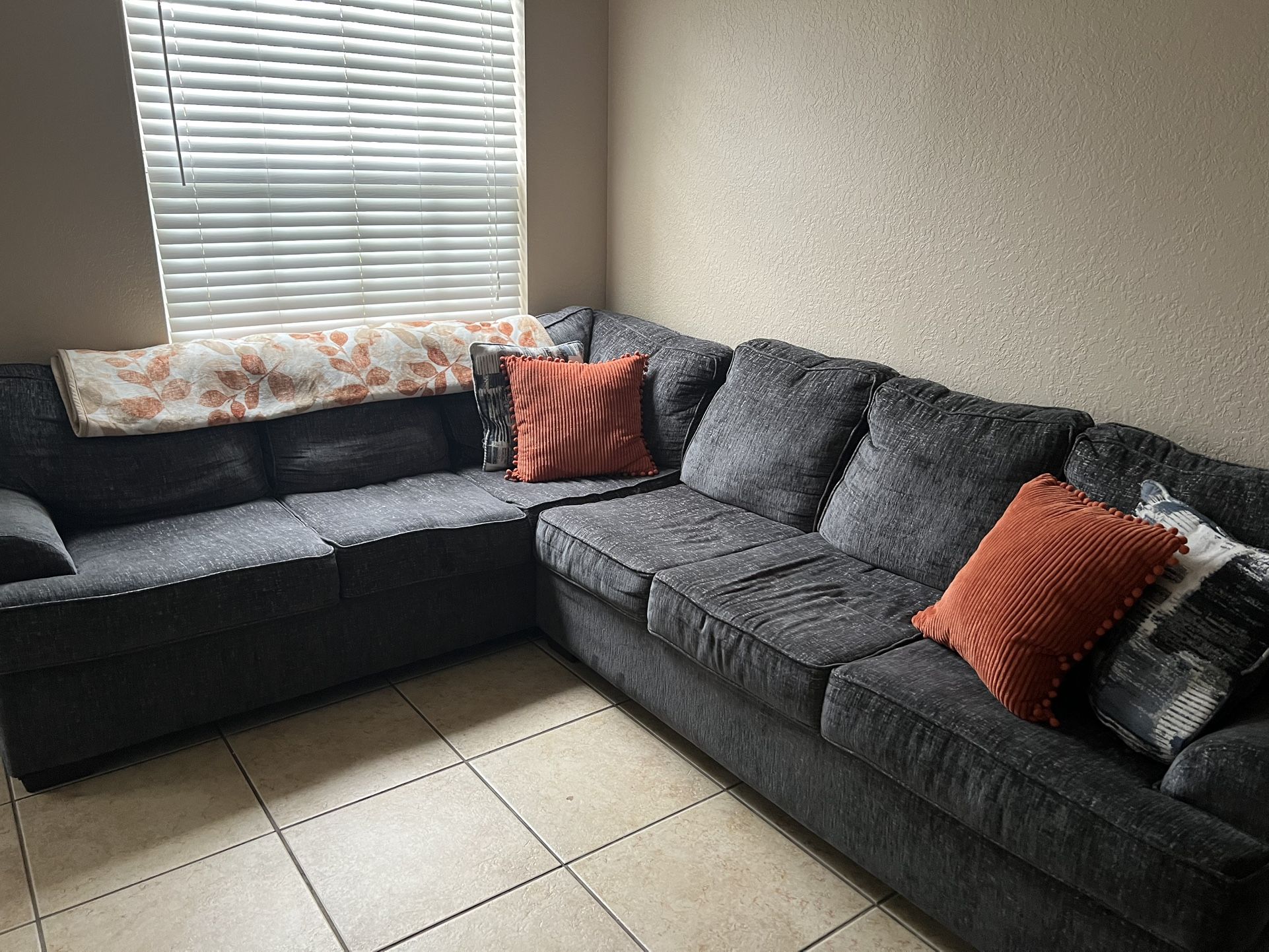 Dark Gray Sectional Sofa
