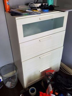 Ikea dresser and 2 night stands