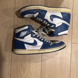 jordan 1 size 10 storm blue 