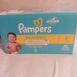 "Pampers" Swaddlers Size 2 (84 Diapers Count)