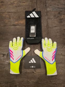 ADIDAS PREDATOR GL PRO SOCCER GOALIE GLOVES...SZ 8...BNWT