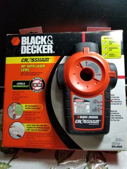 Black & Decker BDL400S BullsEye Crosshair 90-Degree Auto Leveling Interior  Line Laser,  price tracker / tracking,  price history charts,   price watches,  price drop alerts