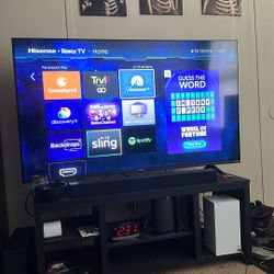 55” Flat Screen Roku TV