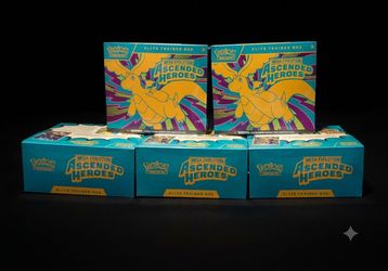 Pokemon " Mega Evolution Ascended Heroes ETB