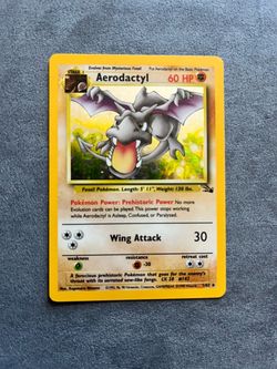Aerodactyl Holo 1/62