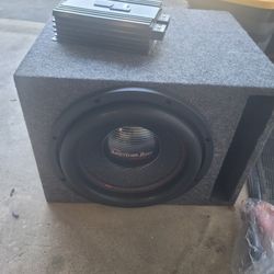 American Bass Hawk 12 Inch Subwoofer Competition And Amp