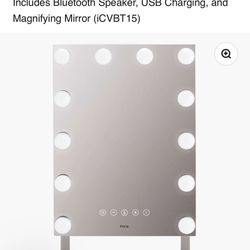 bluetooth vanity mirror 