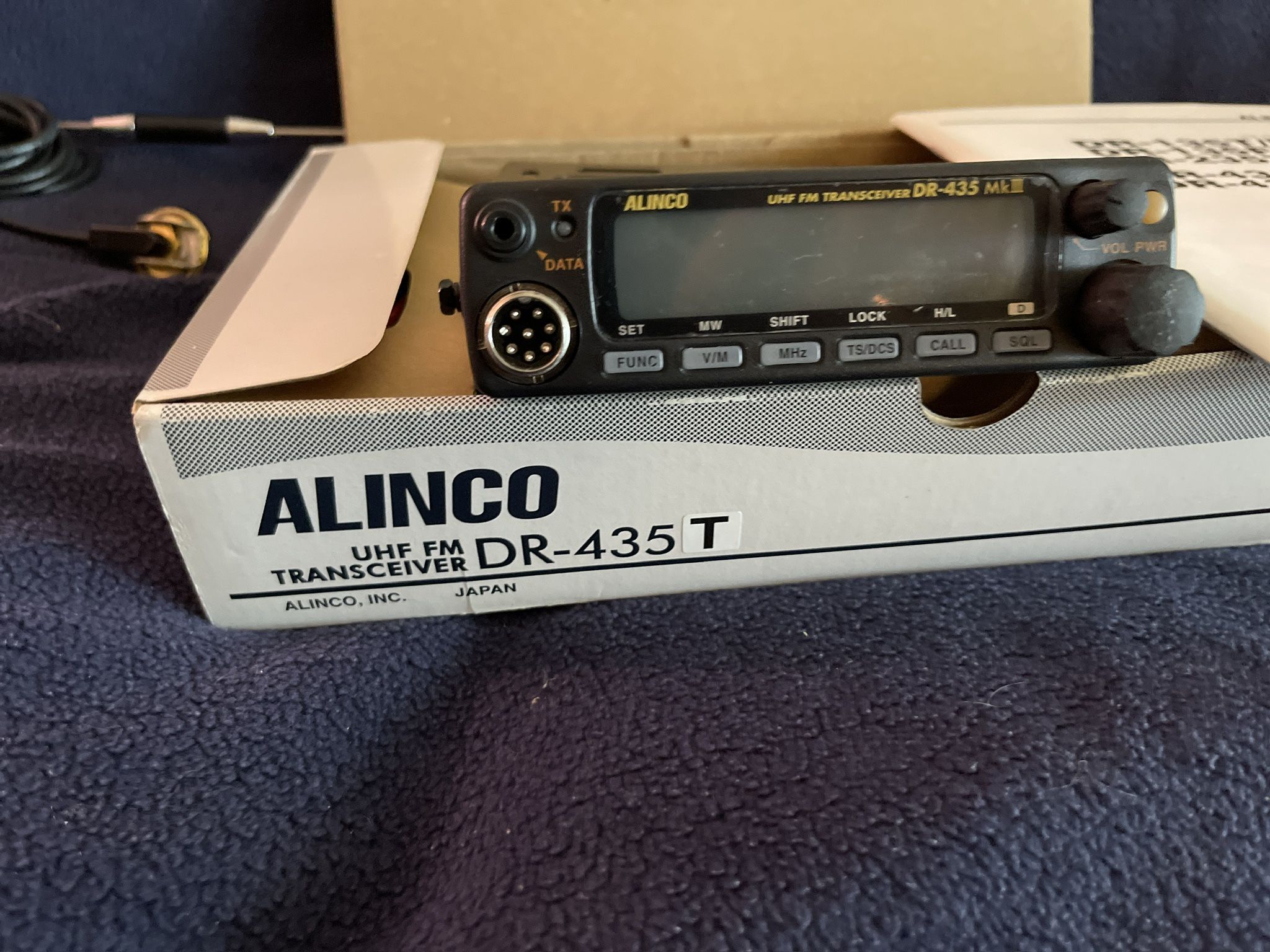 Alinco DR-435T Mobile Amateur Radio 440 Band