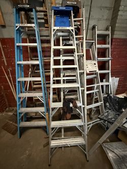Step Ladders Multiple Sizes 
