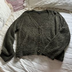 Green Cardigan 