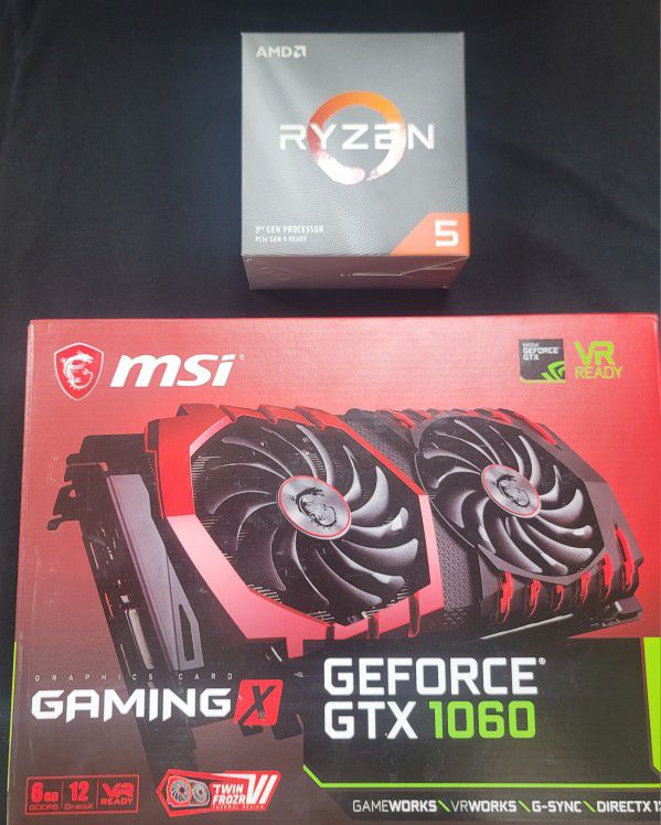 Formand Emigrere Et kors MSI GAMING GeForce GTX 1060 6GB GDRR5 192-bit HDCP Support DirectX 12 Dual  TORX 2.0 Fan VR Ready Graphics Card (GTX 1060 GAMING X 6G) for Sale in Elk  Grove, CA - OfferUp
