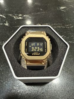 Casio G-SHOCK GM-S5600 Gold + Black