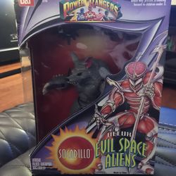 Mighty Morphin Power Rangers Deluxe Evil Space Alien Socadillo 1994