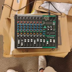 Yamnwor Professional Stereo Mixer 8 Channel 