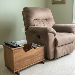 Baumritter Vintage Magazine Table Cradle Great Quality 25 "X 15" X 14" Nice!