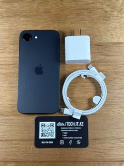 📱 iPhone 16e| 128 GB | Black | AT&T/ Cricket Only