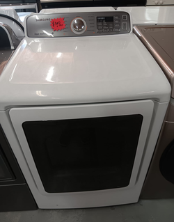 Samsung Front Load Dryer – Steam + Sensor Dry, White
