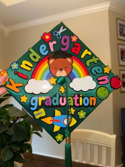 Graduation cap stickers