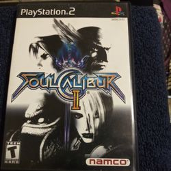 Play Station 2. Soul Calbur 2 Cd Game.