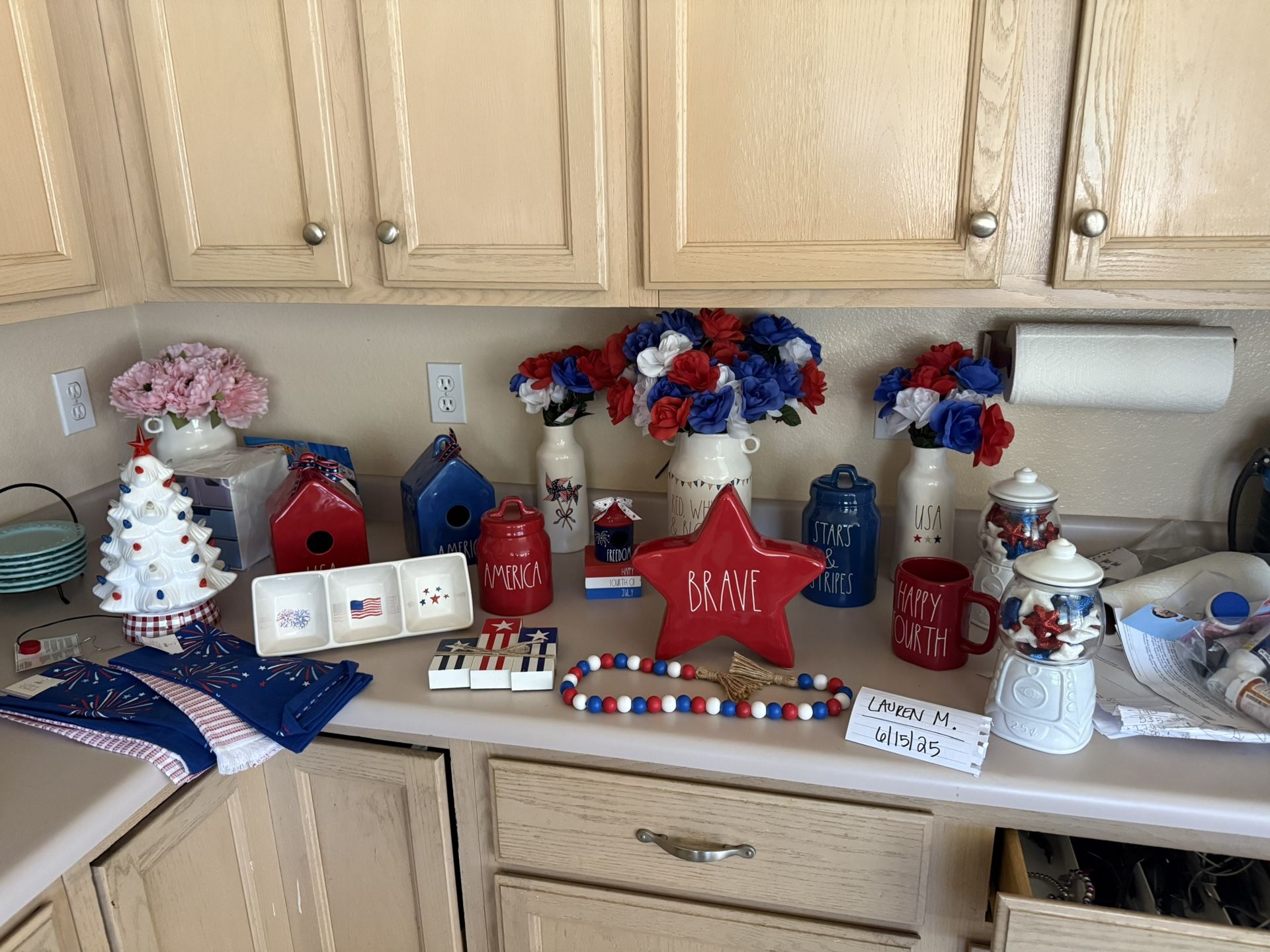 Rae Dunn 4th Of July