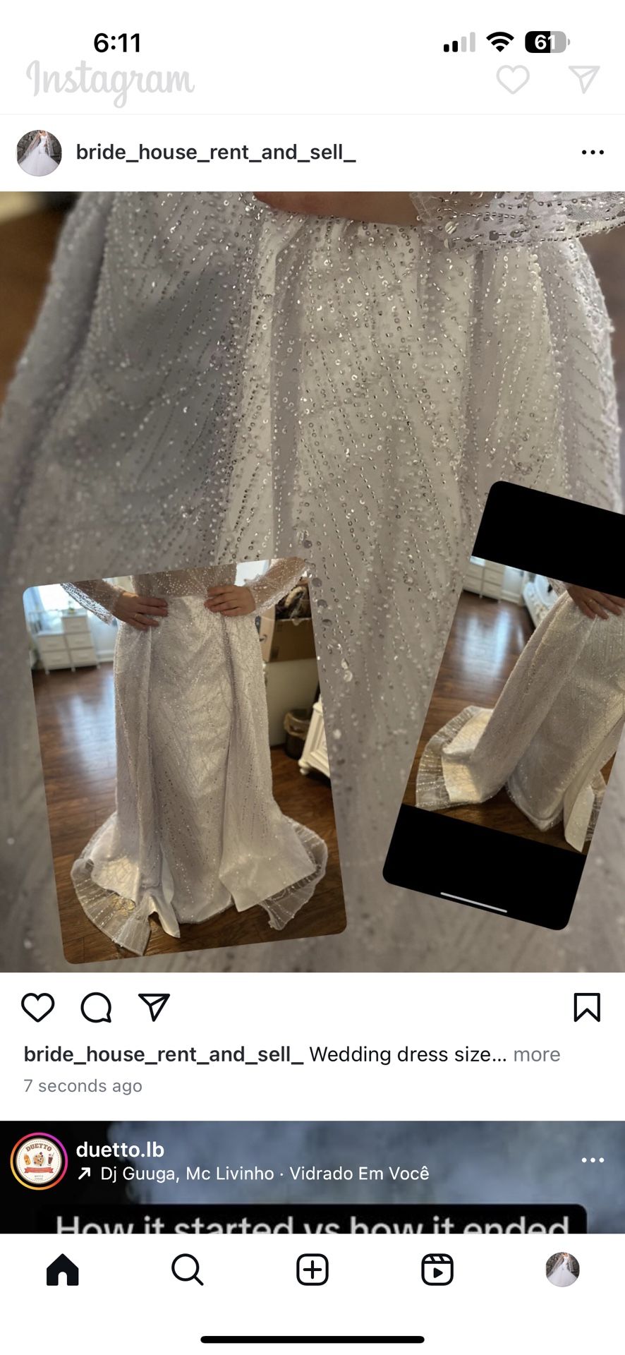 Wedding Dress Hand Made