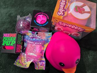Pink squishy bundle