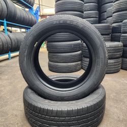 🔥 (2) 225 55 19 Kelly All Season Tires 