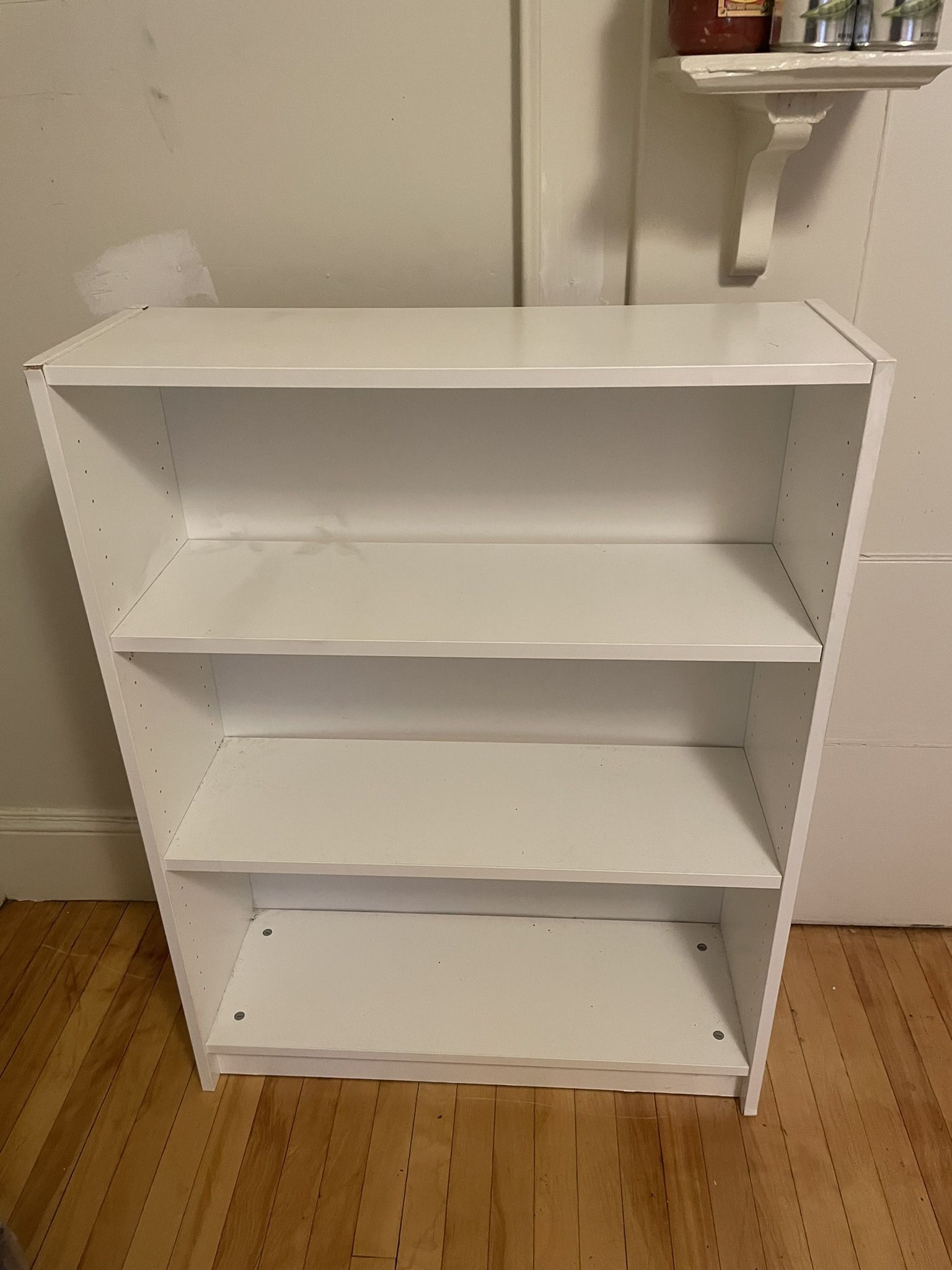 (Set Of 2) Robust White Bookshelves