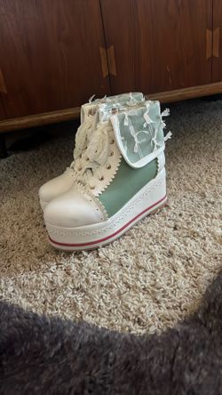 Petite Anime Cosplay Type Wedge Shoe