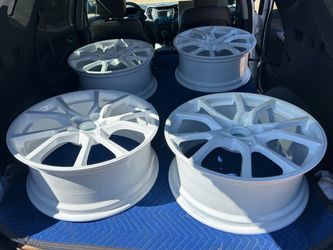 Powder coating and sandblasting