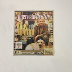 American Profile Vintage Andy Griffin Issue Sept/Oct 2005 Central Edition