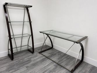 💰 $100 for the complete set — SHELVING + DESK