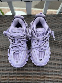Balenciaga Track recycled purple