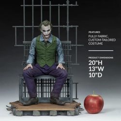 THE JOKER Sideshow DC Comics The Dark Knight Premium Format Figure Statue Batman